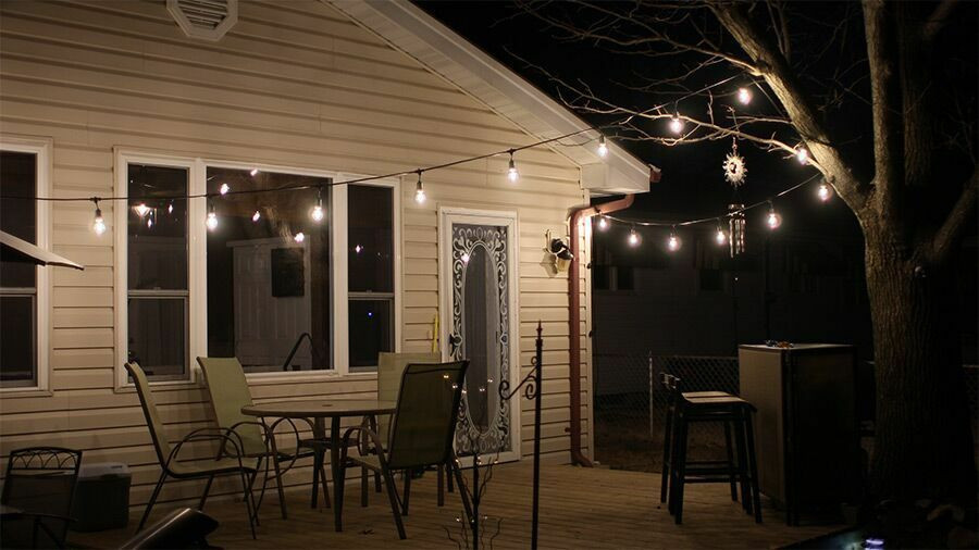 Best ideas about Outdoor Patio String Lights
. Save or Pin 48FT LED Outdoor Waterproof mercial Grade Patio Globe Now.