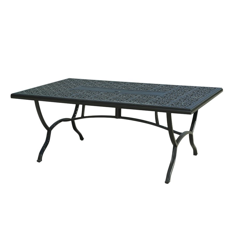 Best ideas about Outdoor Patio Tables
. Save or Pin allen roth Stonehaven Bay Rectangular Patio Dining Table Now.