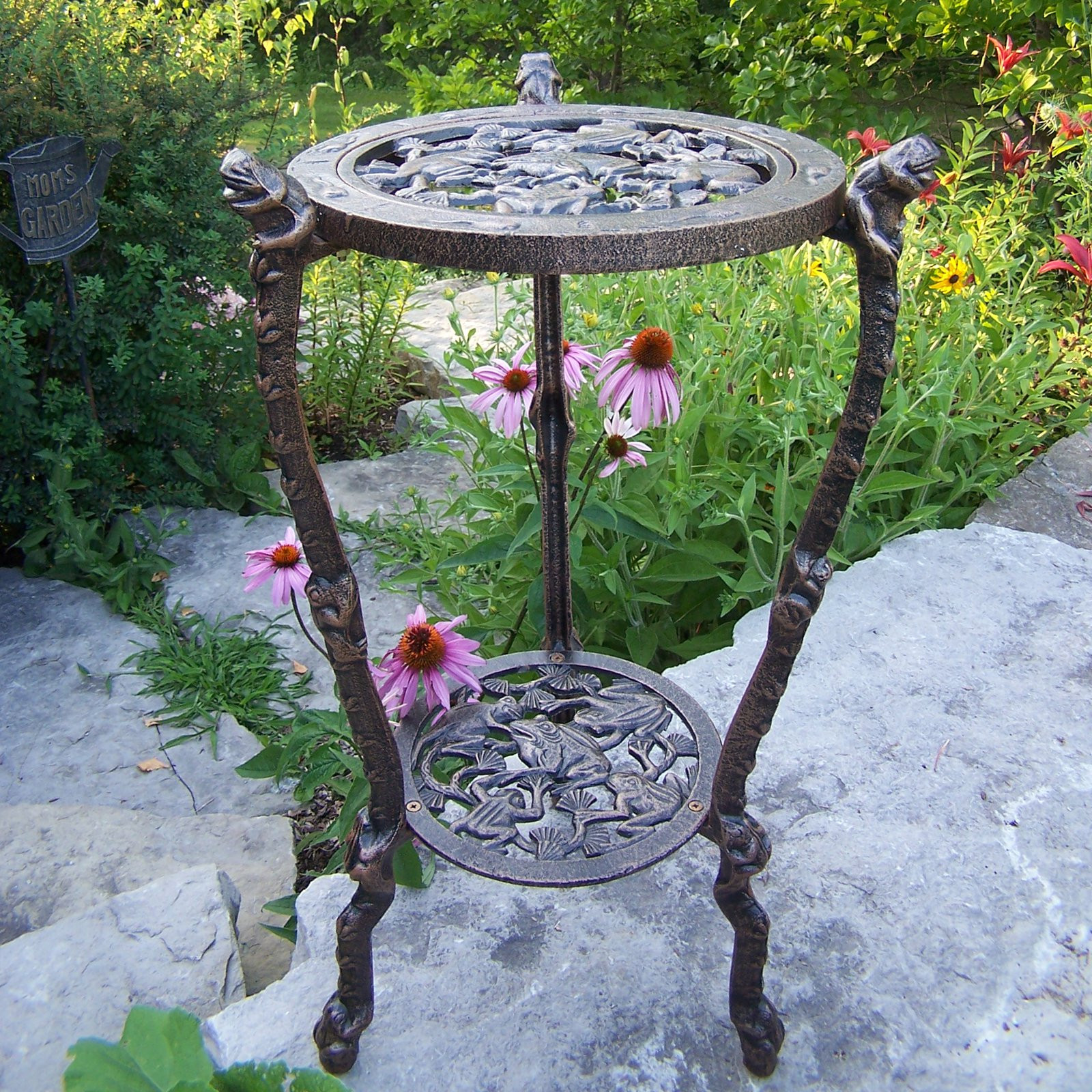 Best ideas about Outdoor Plant Stand
. Save or Pin Oakland Living Frog Plant Stand Antique Bronze Outdoor Now.