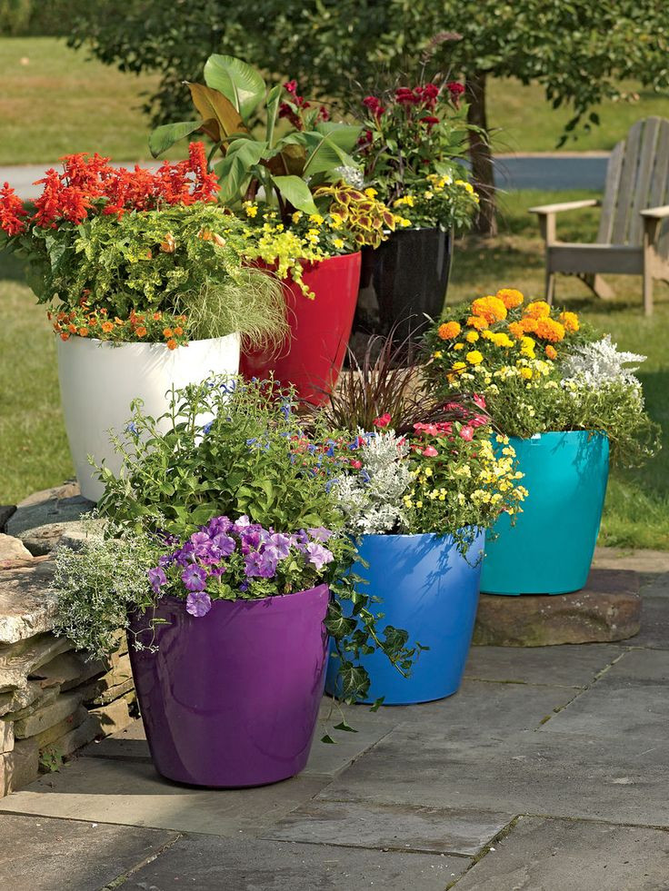 Best ideas about Outdoor Pots And Planters
. Save or Pin 25 best ideas about flower pots on Pinterest Now.