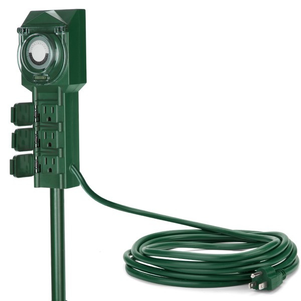 Best ideas about Outdoor Power Strips
. Save or Pin BESTTEN Outdoor Power Stake with Timer 3 Outlet Power Now.