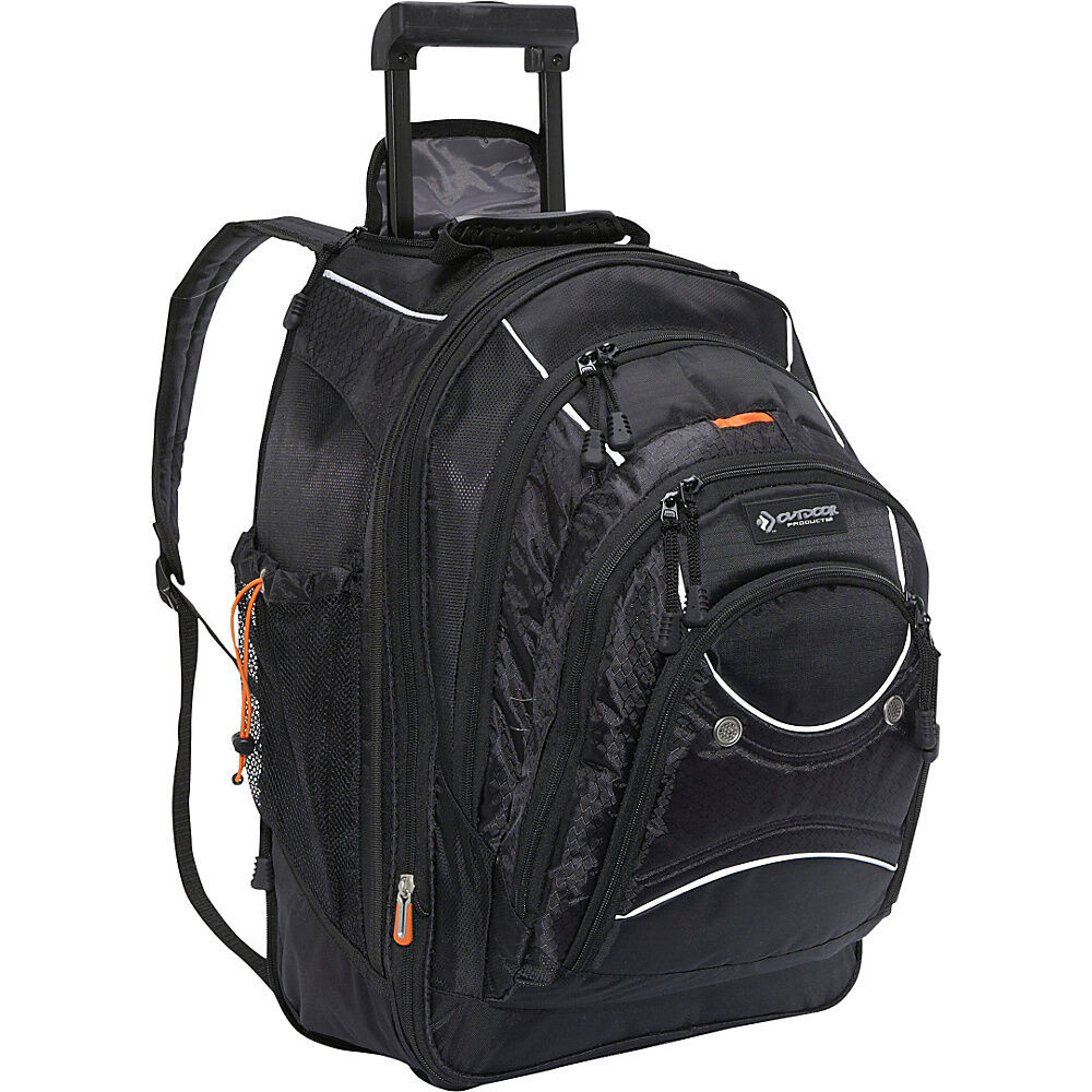 Best ideas about Outdoor Products Backpack
. Save or Pin Outdoor Products Sea Tac Rolling Backpack Black Wheeled Now.