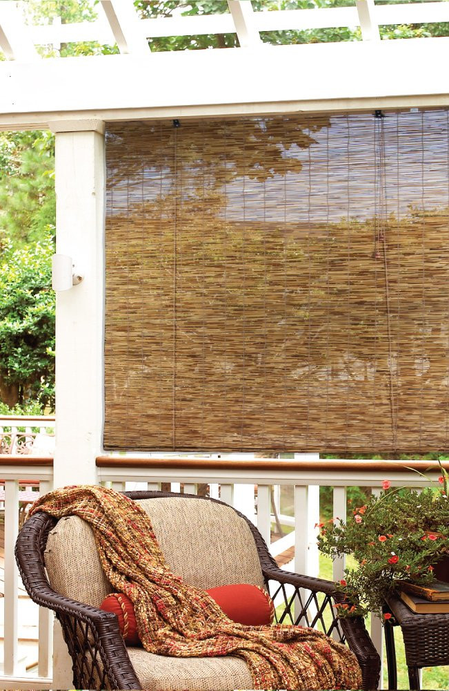 Best ideas about Outdoor Roll Up Blinds
. Save or Pin Bamboo Roll Up Window Blinds Patio Porch Sunroom Indoor Now.