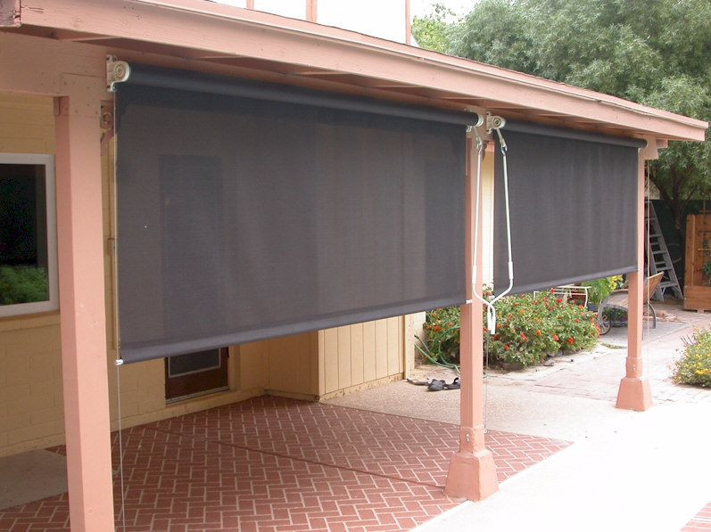 Best ideas about Outdoor Roll Up Blinds
. Save or Pin Patio Roll Up Shades Walmart Now.