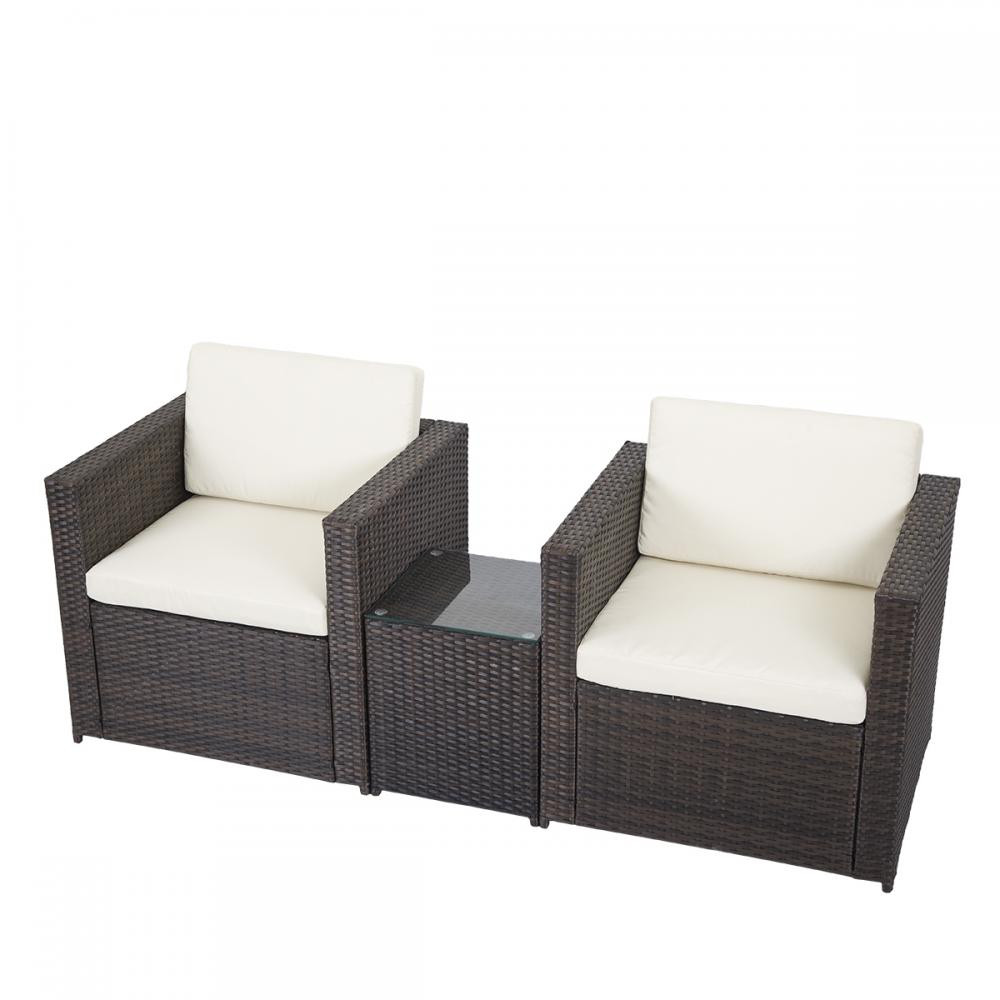 Best ideas about Outdoor Sofa Set
. Save or Pin 3 PCS Outdoor Patio Sofa Set Sectional Furniture PE Wicker Now.