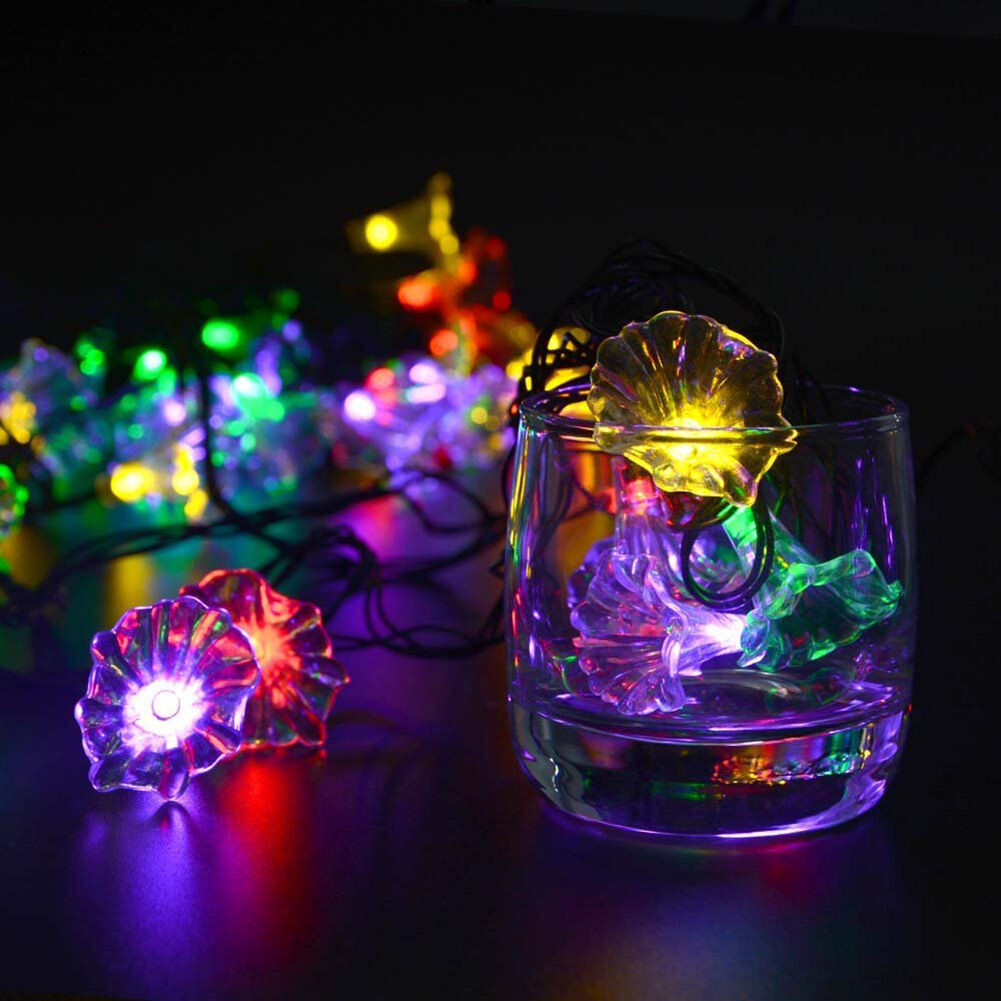 Best ideas about Outdoor Solar String Lights
. Save or Pin 30 LED Flower Solar String Lights 16 feets Fairy Christmas Now.