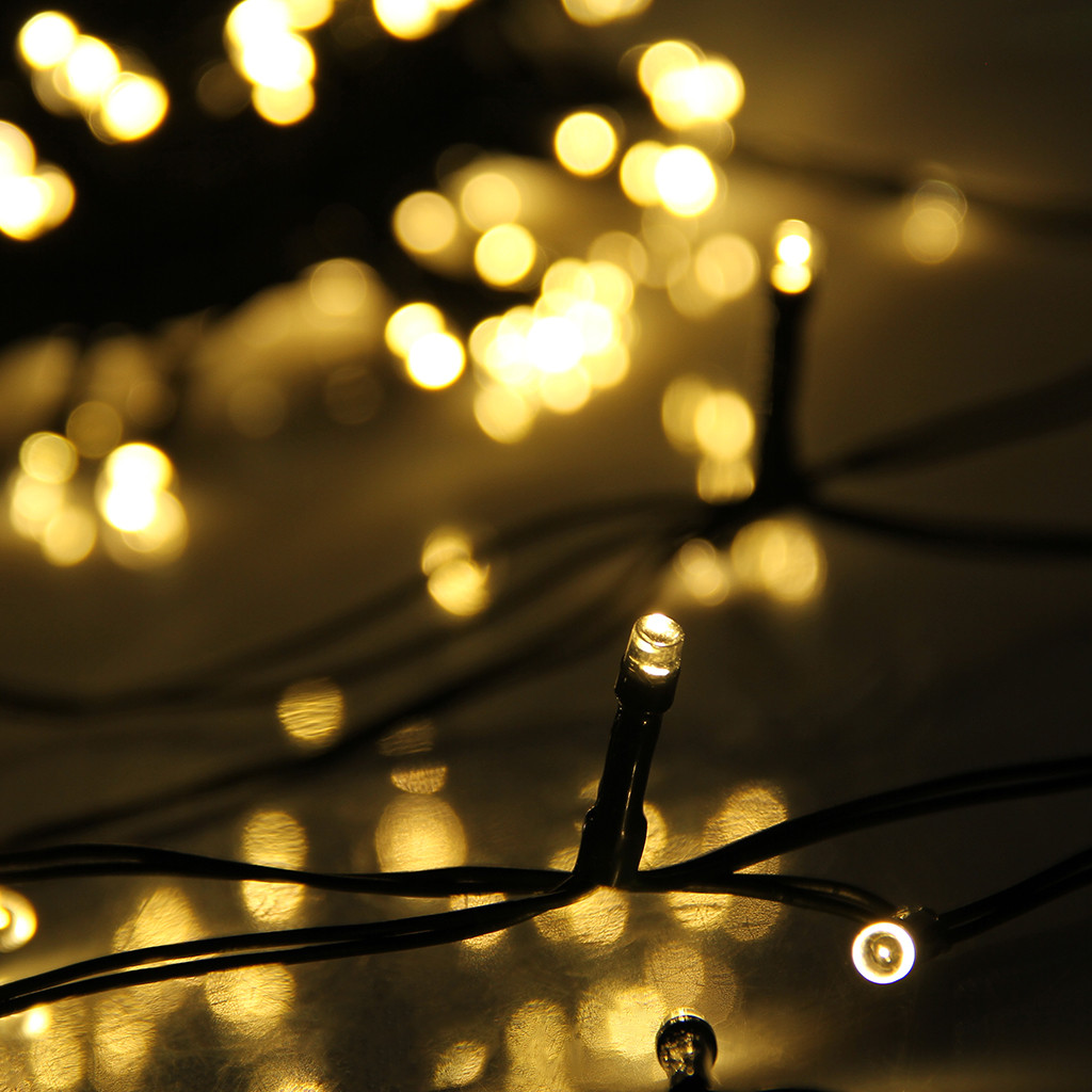 Best ideas about Outdoor Solar String Lights
. Save or Pin 72ft 200 LED Solar Powered Fairy String Lights Christmas Now.