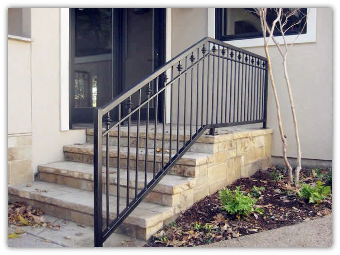 Best ideas about Outdoor Stair Railings
. Save or Pin Rustproof Wrought Iron Railings Metal Railing Outdoor Now.