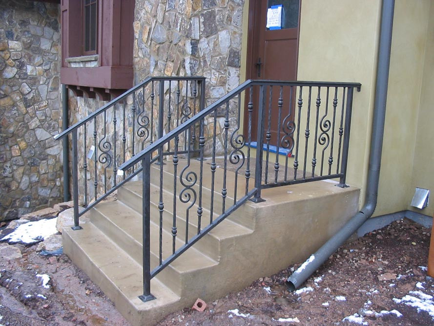 Best ideas about Outdoor Stair Railings
. Save or Pin Outdoor Stair Railing Metal — New Home Design Install Now.