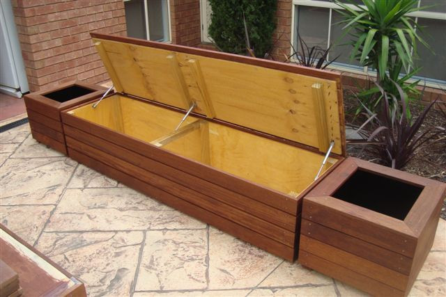 Best ideas about Outdoor Storage Bench
. Save or Pin 25 best ideas about Deck benches on Pinterest Now.