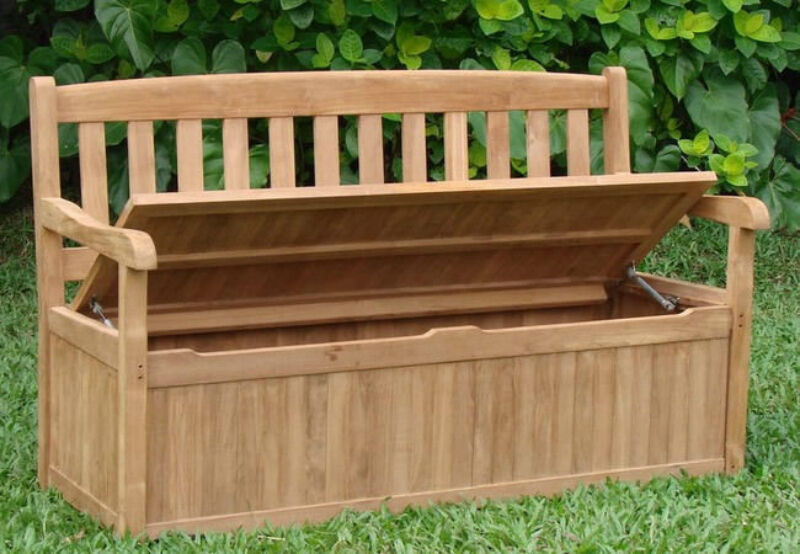 Best ideas about Outdoor Storage Bench
. Save or Pin How to Make an Outdoor Storage Bench Now.