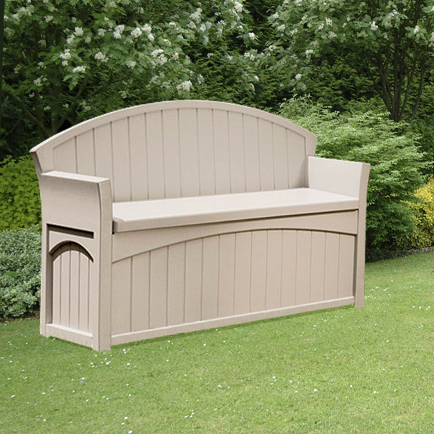 Best ideas about Outdoor Storage Bench
. Save or Pin Suncast 189 Litre Plastic Storage Bench Now.