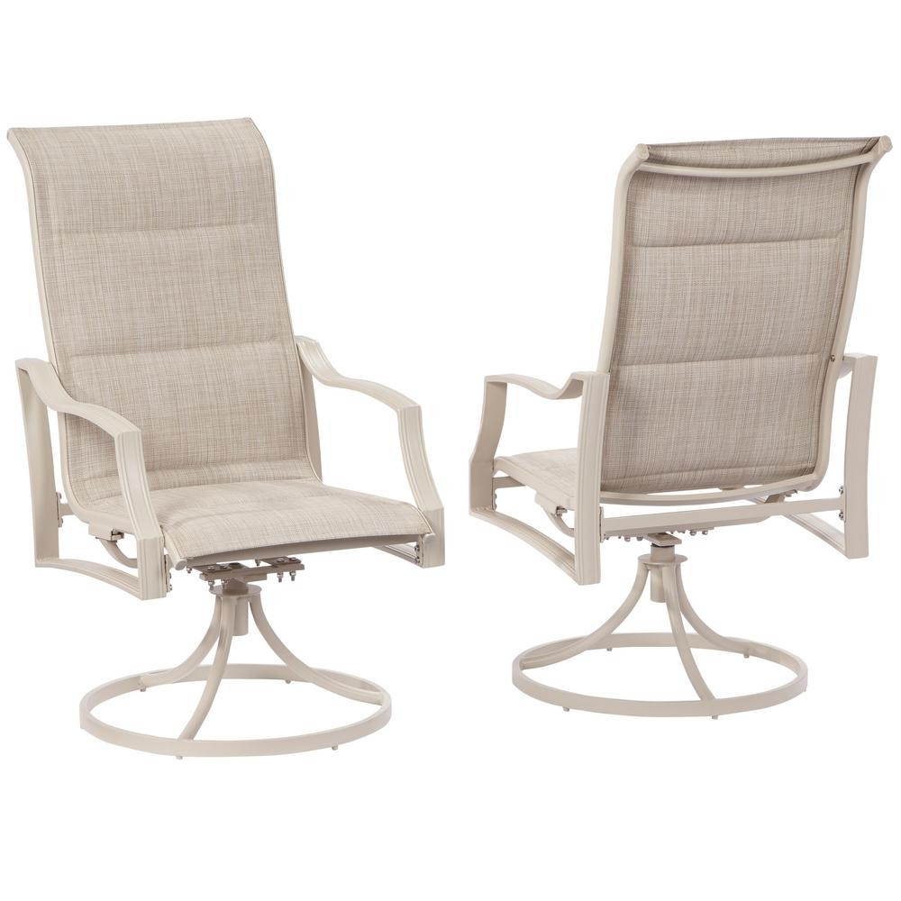 Best ideas about Outdoor Swivel Chairs
. Save or Pin Hampton Bay Statesville Shell Swivel Aluminum Sling Now.