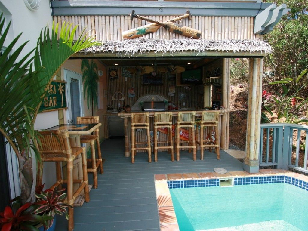 Best ideas about Outdoor Tiki Bar
. Save or Pin Full Tiki Bar and Outdoor Kitchen Now.