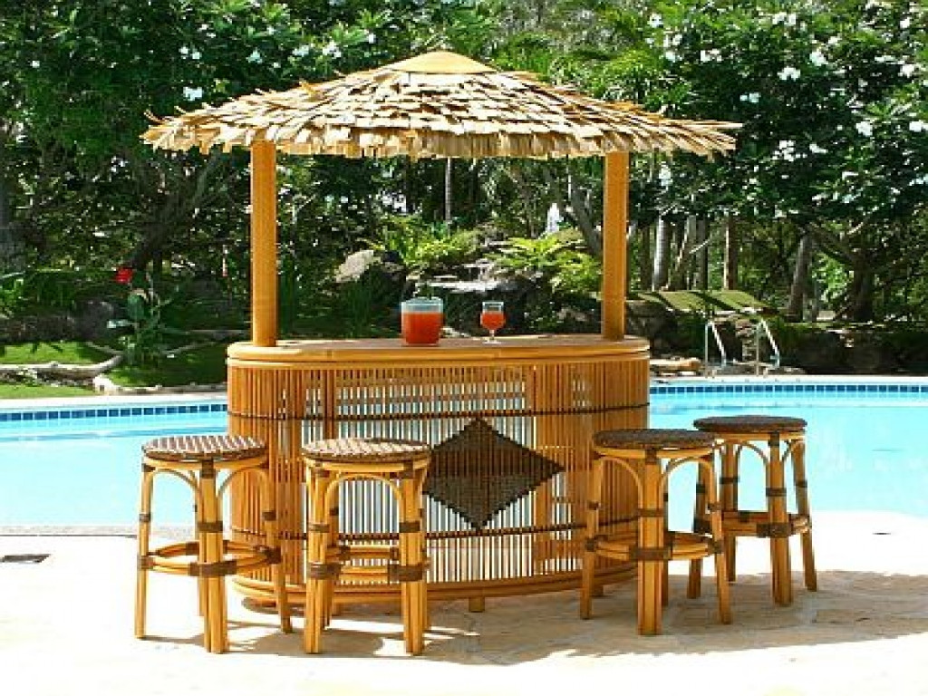Best ideas about Outdoor Tiki Bar
. Save or Pin Outdoor bars furniture tiki bar ideas around pool outdoor Now.