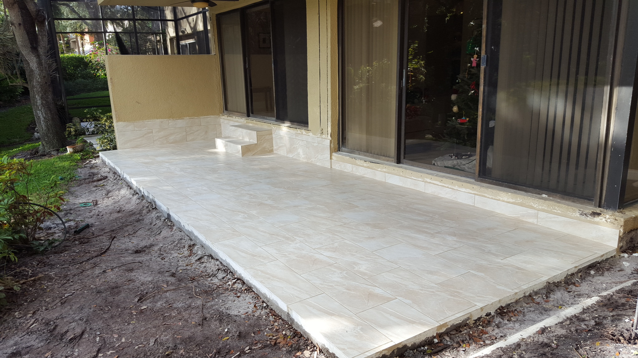 Best ideas about Outdoor Tile For Patio
. Save or Pin Concrete patio and tiles for Louis B in Boca Raton Now.