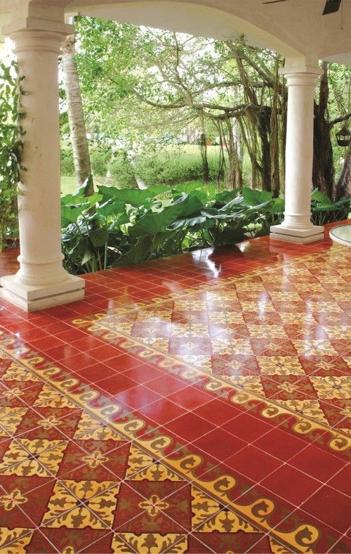 Best ideas about Outdoor Tile For Patio
. Save or Pin Decorating with Mexican Talavera Tile Now.