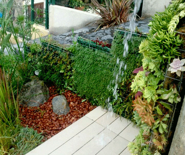 Best ideas about Outdoor Vertical Garden
. Save or Pin A Vertical Succulent Garden With Integrated Outdoor Shower Now.