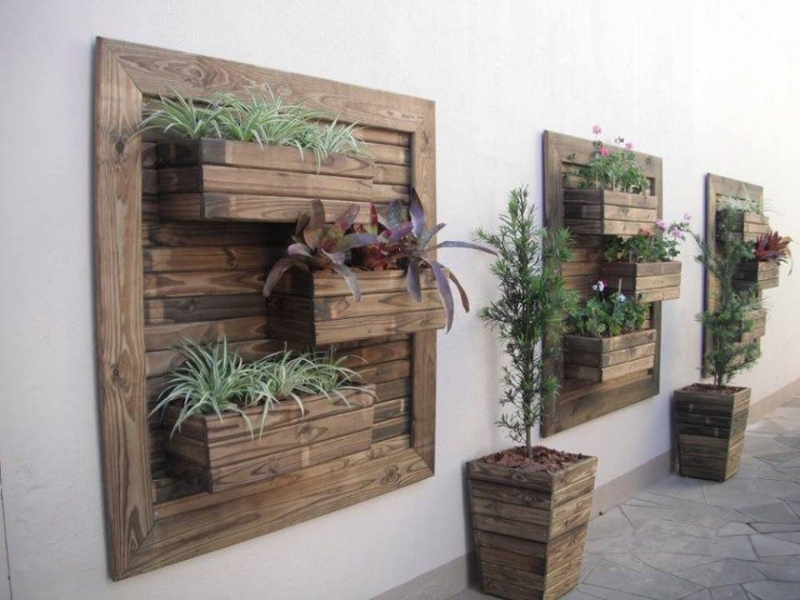 Best ideas about Outdoor Wall Planter
. Save or Pin Think Green 20 Vertical Garden Ideas Now.
