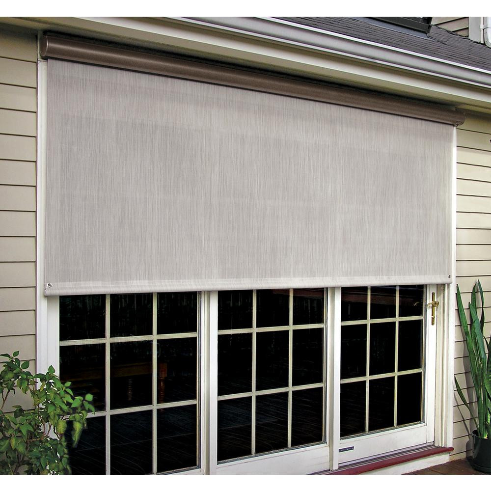 Best ideas about Outdoor Window Shades
. Save or Pin Coolaroo Sesame Cordless Exterior Roller Shade 96 in W Now.