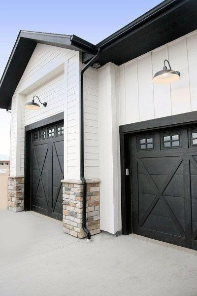 Best ideas about Outside Garage Lights
. Save or Pin 50 Outdoor Garage Lighting Ideas Exterior Illumination Now.