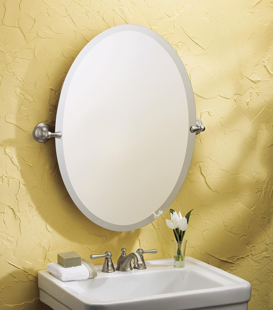 Best ideas about Oval Bathroom Mirror
. Save or Pin Amazon Moen DN6892BN Sage Bathroom Oval Tilting Now.