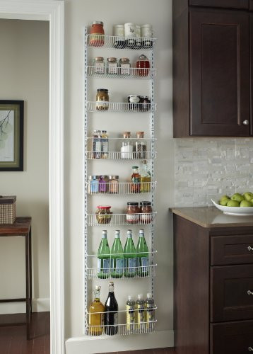 Best ideas about Over The Door Pantry Organizer
. Save or Pin Adjustable 18" Closet Organizer 8 Tier Wall And Over The Now.