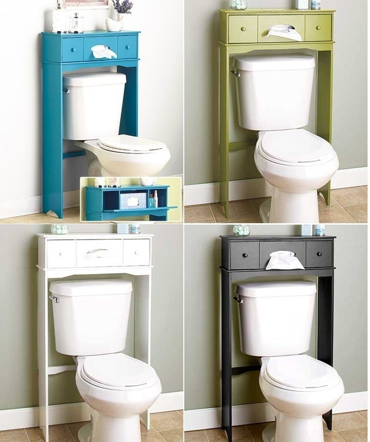 Best ideas about Over The Toilet Cabinets
. Save or Pin Bathroom Space Saver Storage Over the Toilet Cabinet Now.