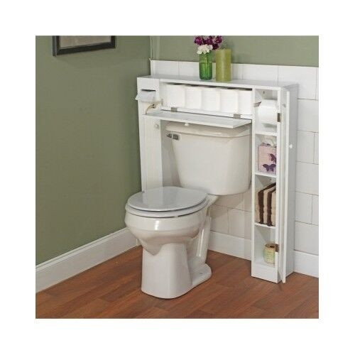 Best ideas about Over The Toilet Cabinets
. Save or Pin White Bathroom Cabinet Wood Over the Toilet Paper Holder Now.