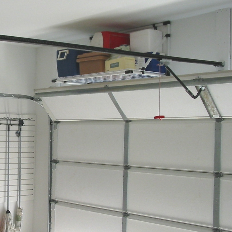 Best ideas about Overhead Storage Garage
. Save or Pin Overhead Garage Storage Looks Tidy Now.