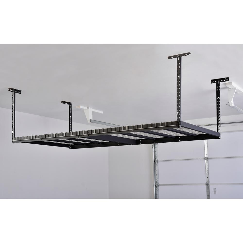 Best ideas about Overhead Storage Garage
. Save or Pin Husky Overhead Ceiling Mount Storage Rack ACR4896B The Now.