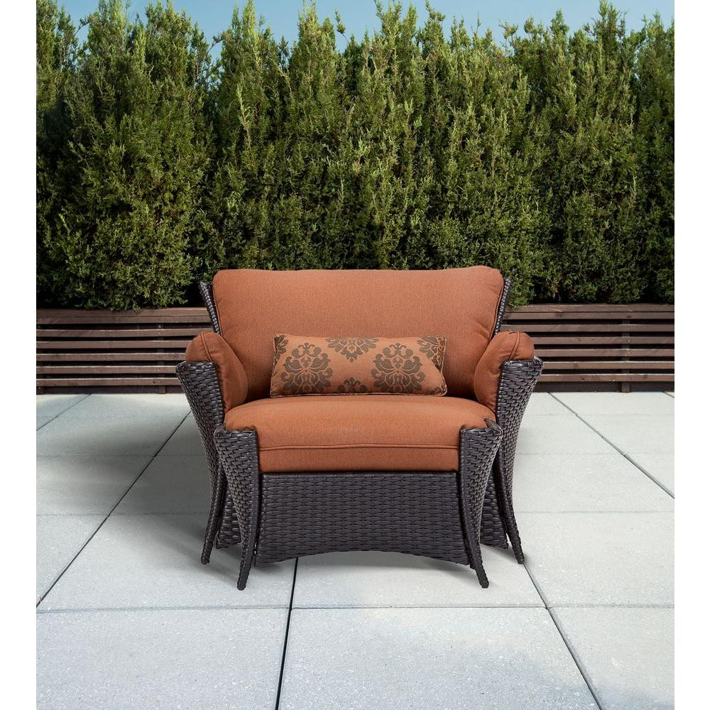 Best ideas about Oversized Chair And Ottoman Sets
. Save or Pin Hanover Strathmere Allure 2 Piece Patio Set with Oversized Now.