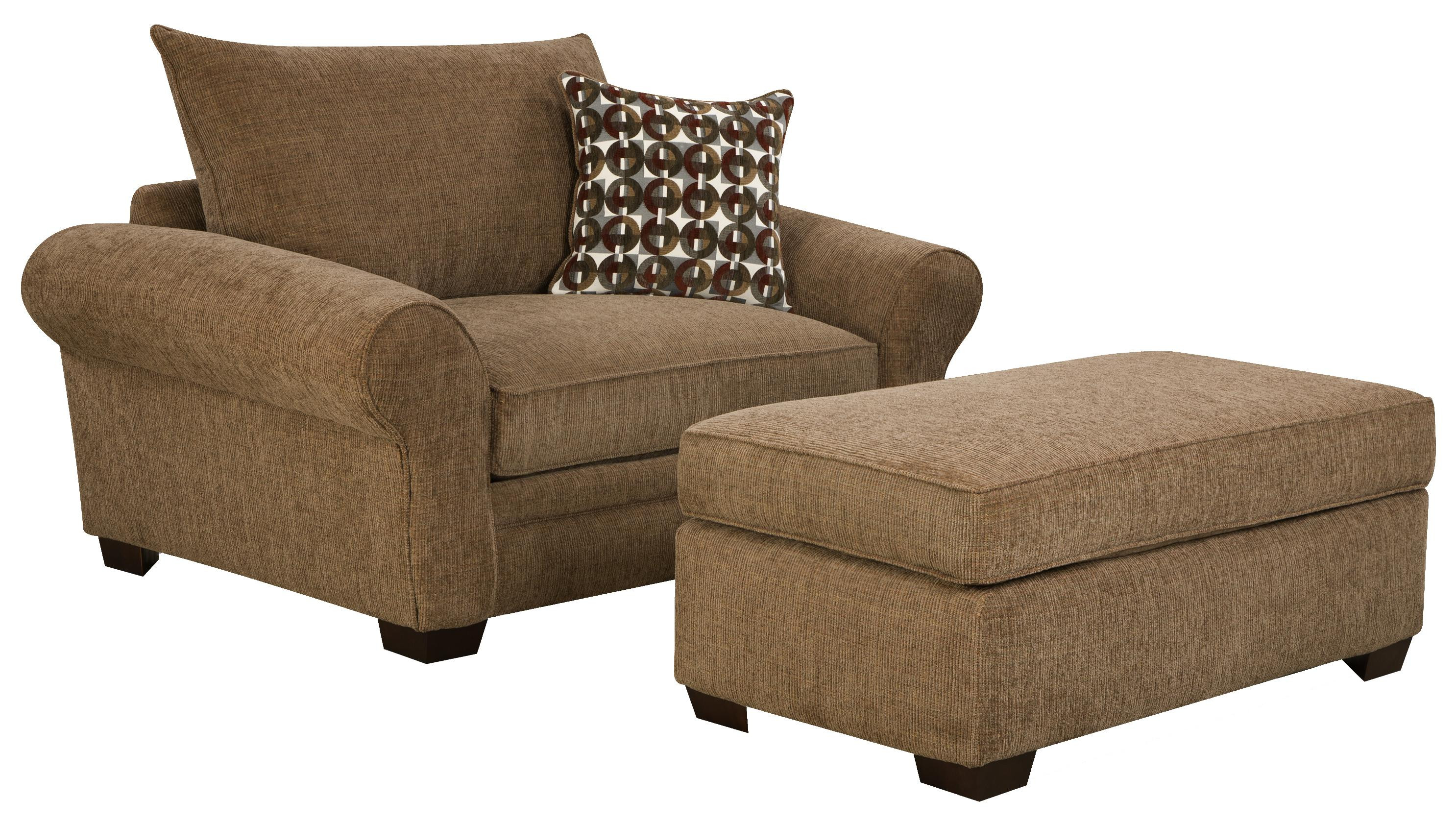 Best ideas about Oversized Chair And Ottoman Sets
. Save or Pin Extra Chair and a Half & Ottoman Set for Casual Now.