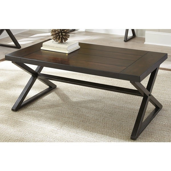 Best ideas about Overstock Coffee Table
. Save or Pin Oldham Trestle Style Coffee Table Overstock™ Shopping Now.