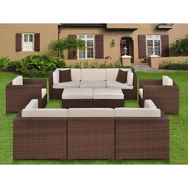 Best ideas about Overstock Patio Furniture
. Save or Pin Atlantic Milano 10 piece Patio Furniture Set Overstock Now.