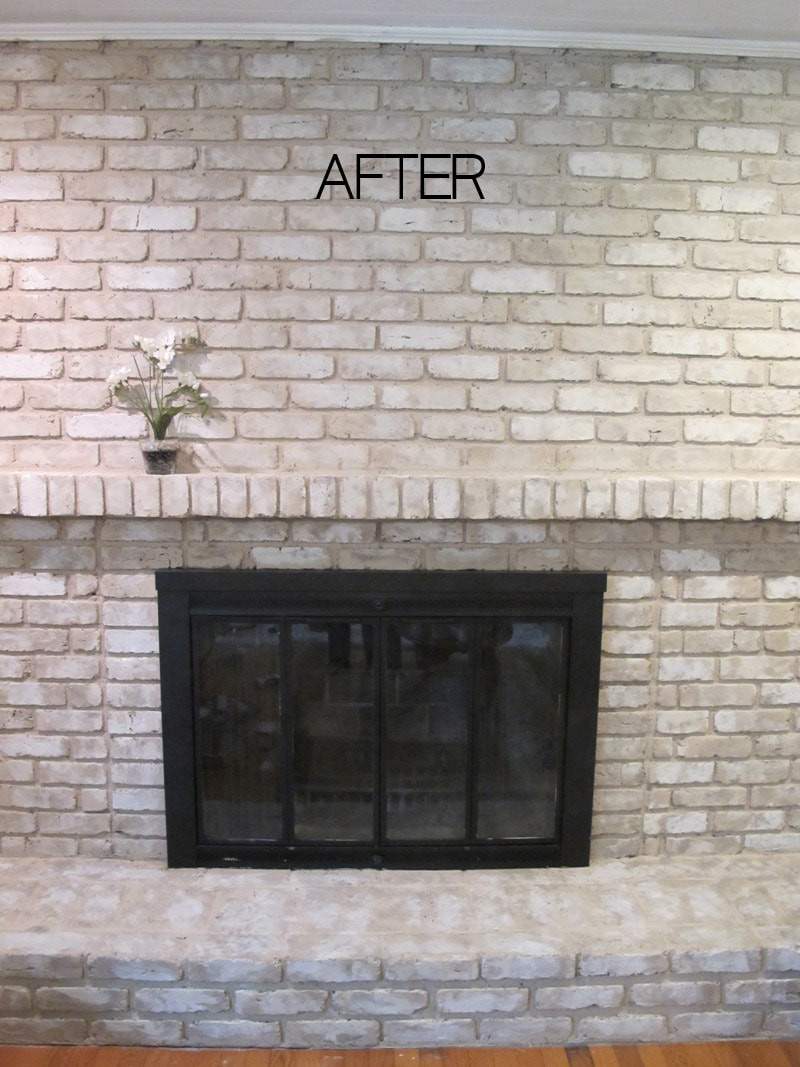Best ideas about Paint Brick Fireplace
. Save or Pin TUTORIAL How to Paint a Brick Fireplace Now.