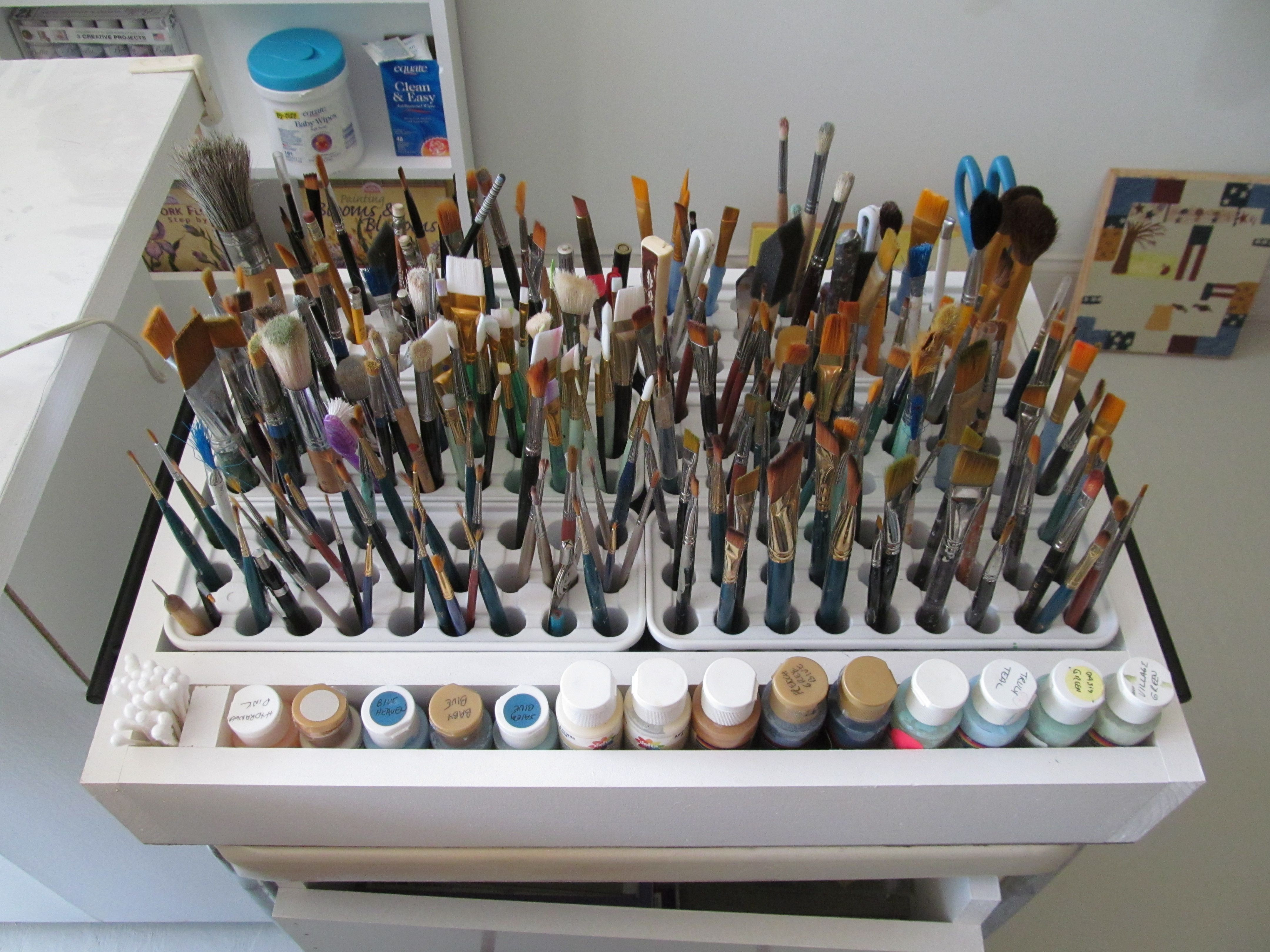 Best ideas about Paint Brush Holder DIY
. Save or Pin my paint brush holder Craft Rooms Now.