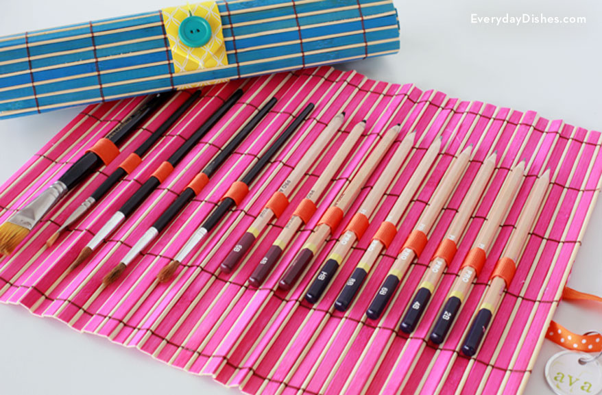 Best ideas about Paint Brush Holder DIY
. Save or Pin DIY rolled brush holder Everyday Dishes & DIY Now.