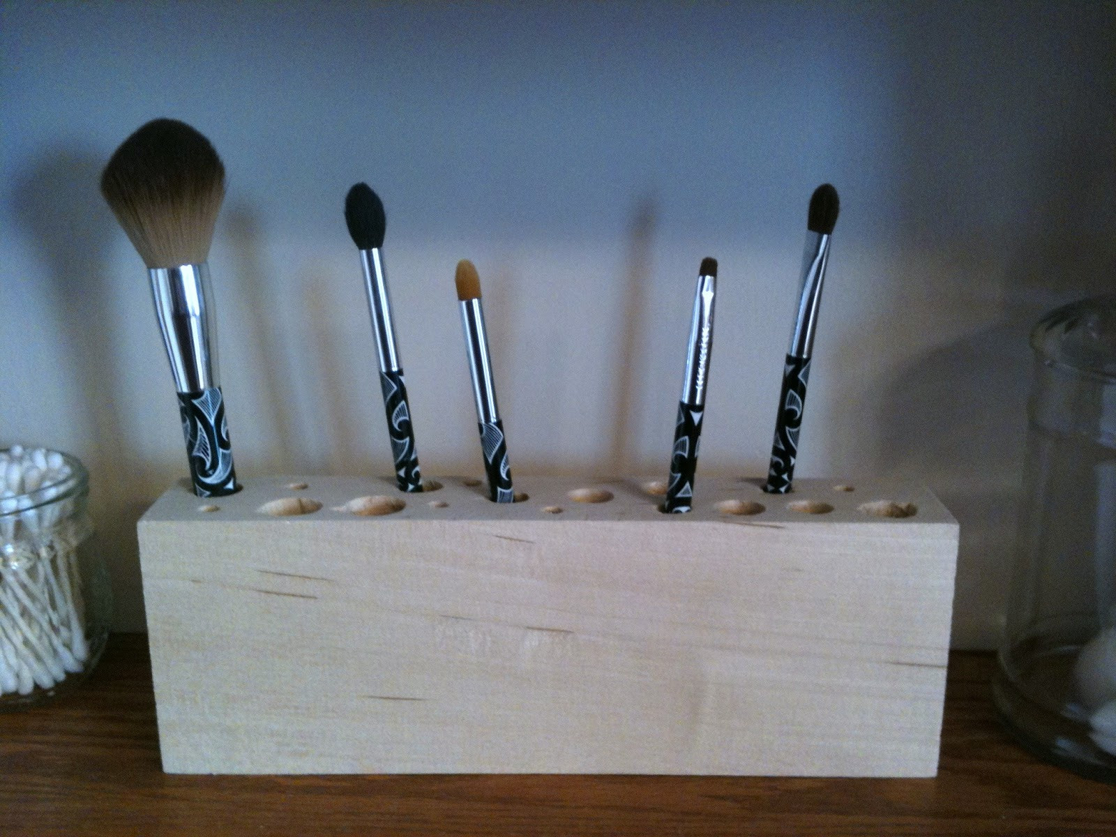 Best ideas about Paint Brush Holder DIY
. Save or Pin Holly Goes Lightly DIY Brush Holder Now.