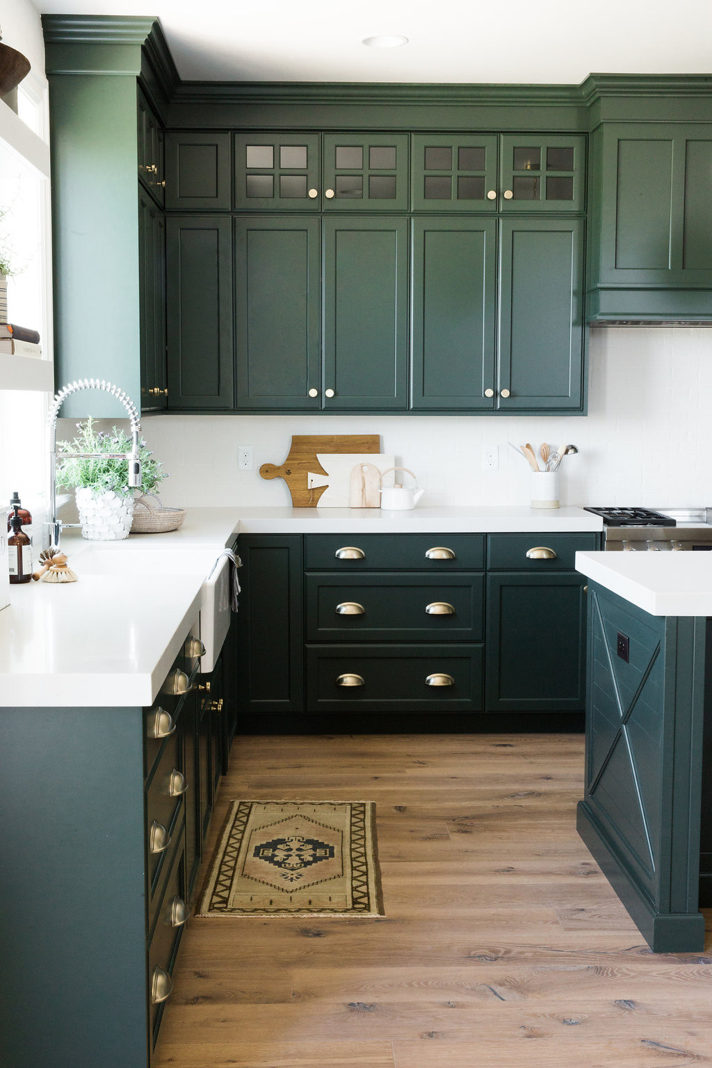 Best ideas about Paint Colors For Kitchen Cabinets
. Save or Pin Green Kitchen Cabinet Inspiration Bless er House Now.