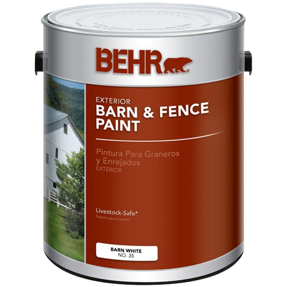 Best ideas about Paint Colors Home Depot
. Save or Pin BEHR 1 gal White Exterior Barn and Fence Paint Now.