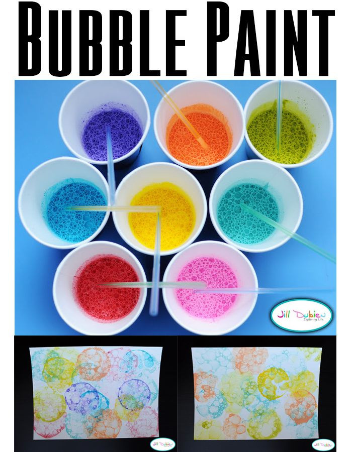 Best ideas about Paint Ideas For Preschoolers
. Save or Pin How to make bubble paint a fun art activity for Now.