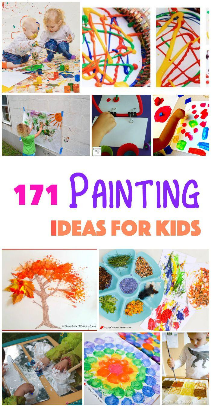 Best ideas about Paint Ideas For Toddlers
. Save or Pin 171 Painting Ideas Techniques and Projects for Kids Now.