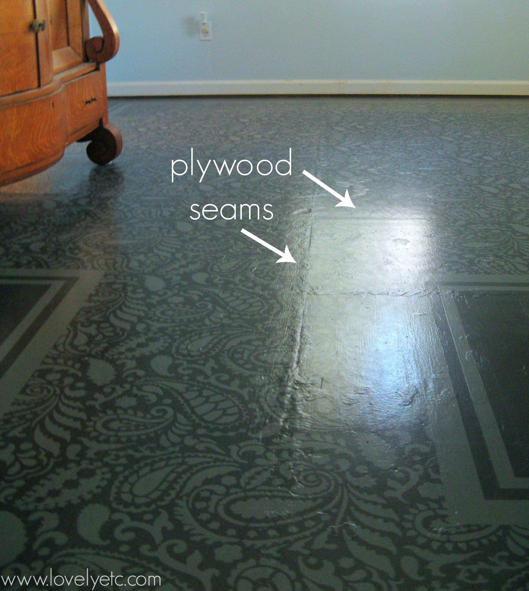 Best ideas about Painted Plywood Floors DIY
. Save or Pin Painted Plywood Floor Update The Good The Bad and The Now.