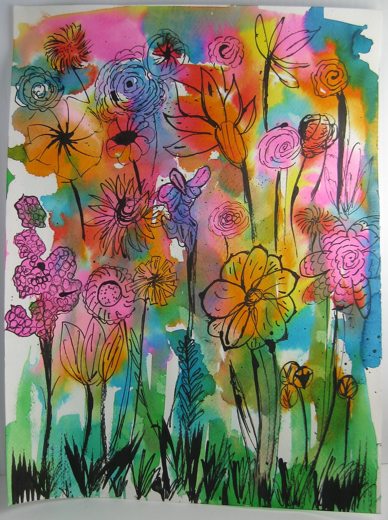 Best ideas about Painting Activities For Adults
. Save or Pin Made by Nicole Abstract Watercolor Flowers Kid Craft Now.