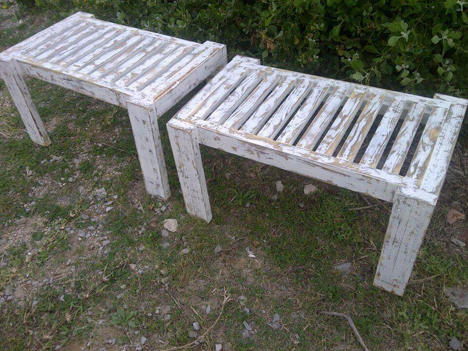 Best ideas about Pallet Benches DIY
. Save or Pin DIY Vintage Pallet Benches Now.