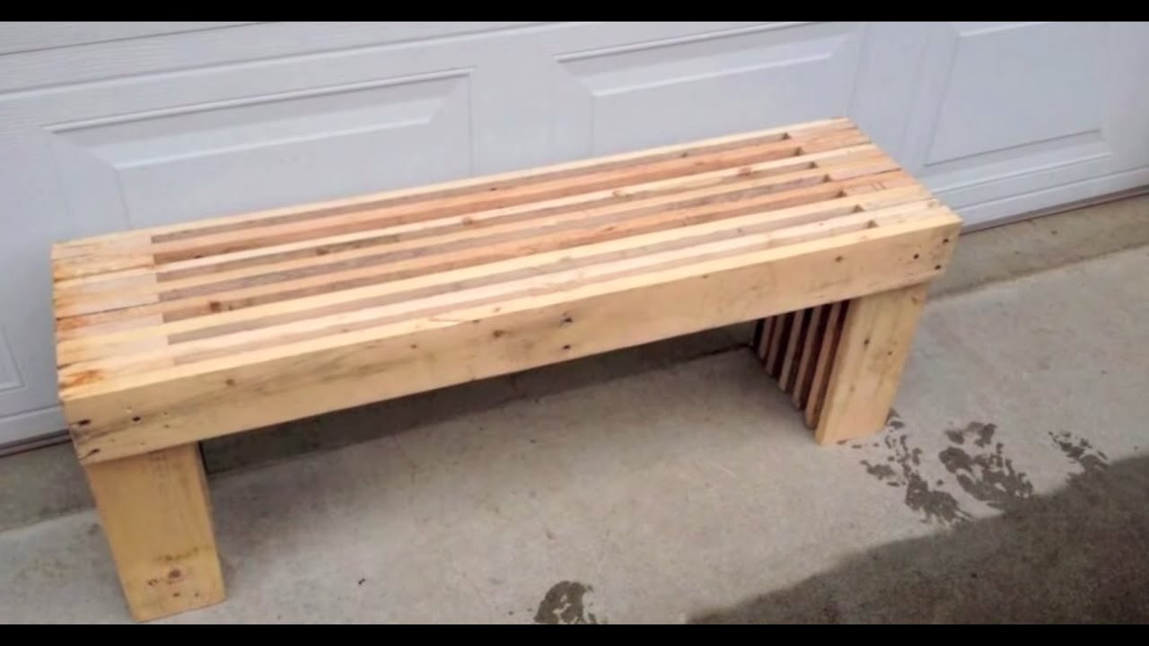 Best ideas about Pallet Benches DIY
. Save or Pin Pallet Bench DIY Now.