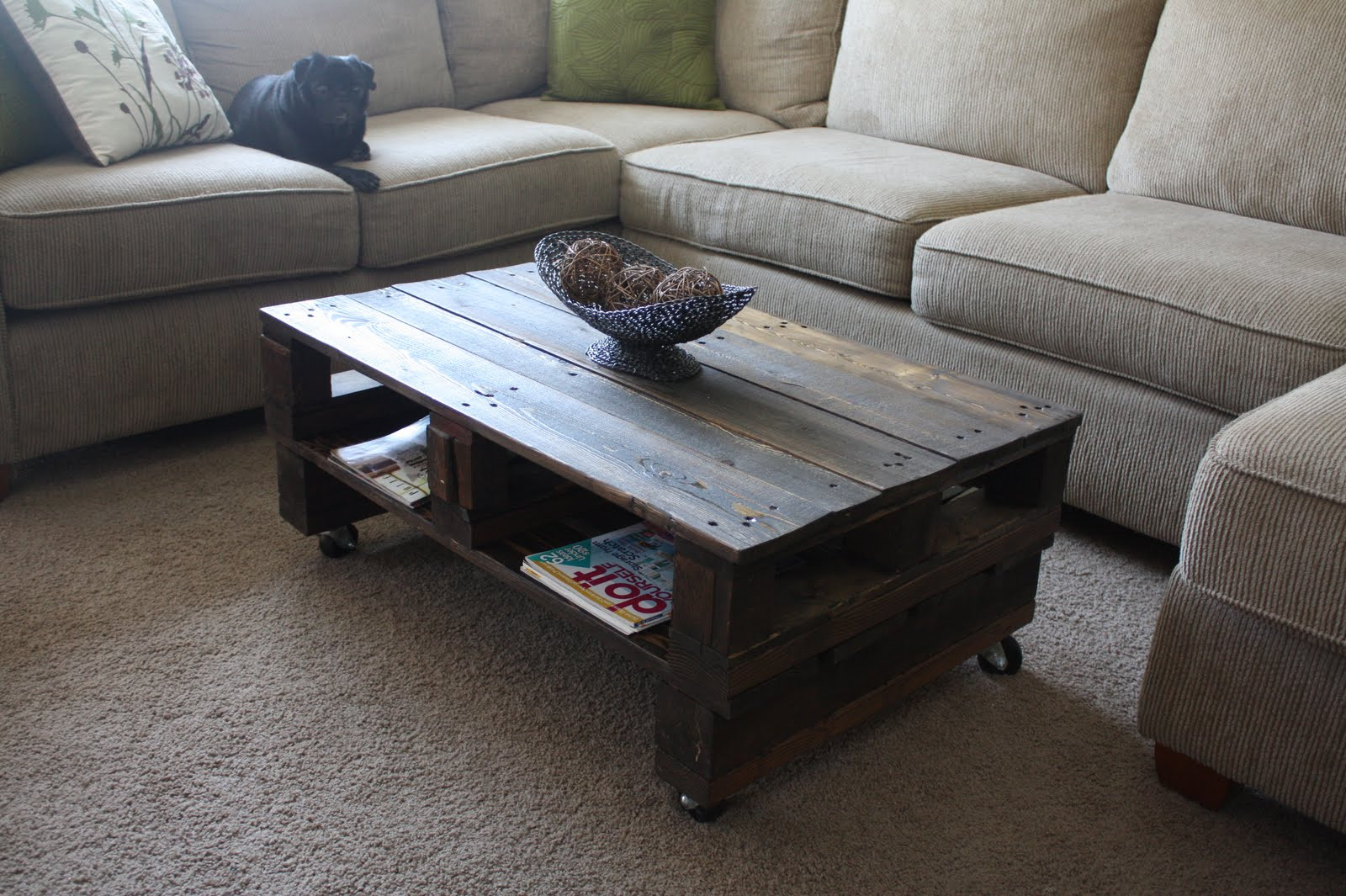 Best ideas about Pallet Coffee Table
. Save or Pin Pallet Coffee Table – Wilsons and Pugs Now.