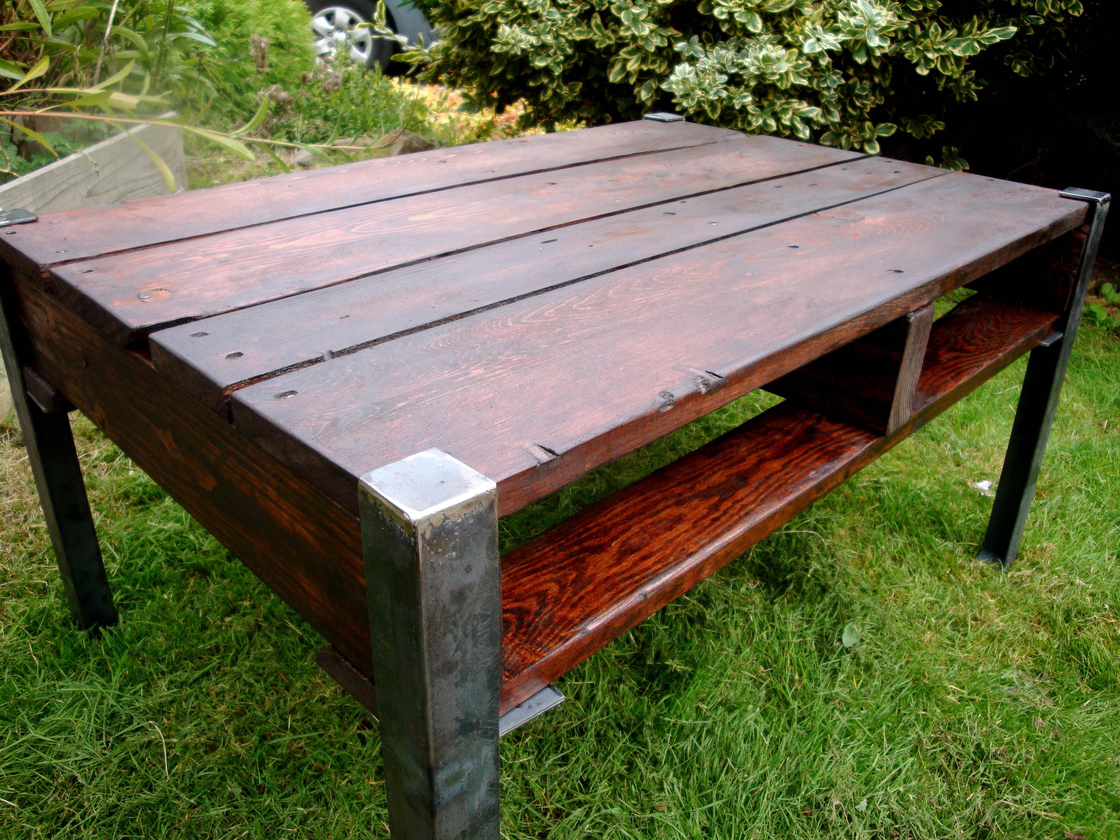 Best ideas about Pallet Coffee Table
. Save or Pin Another Red Mahogany Pallet Coffee Table No 10 Now.