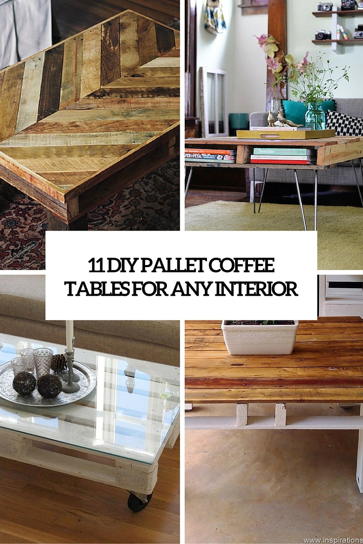 Best ideas about Pallet Coffee Tables DIY
. Save or Pin 11 DIY Pallet Coffee Tables For Any Interior Shelterness Now.